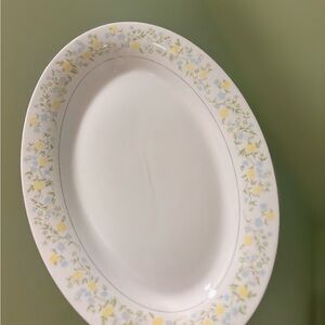 14” Vintage Discontinued Crown Ming Fine China Oval Serving Dish 🌼